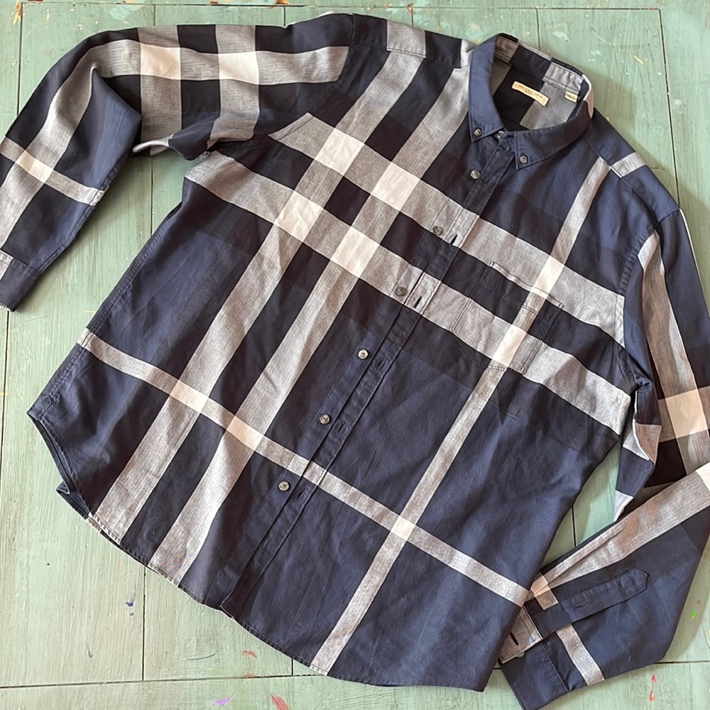 Mens Burberry Brit  shirt, XXL